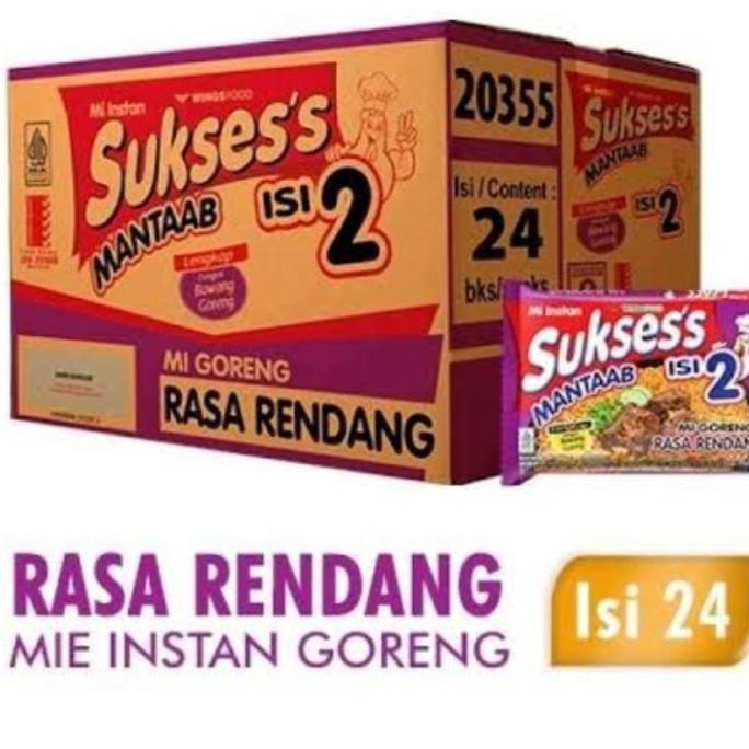 

TERBARU MIE SUKSES ISI 2 RENDANG DUS (ISI 24 PCS ) !!!!!