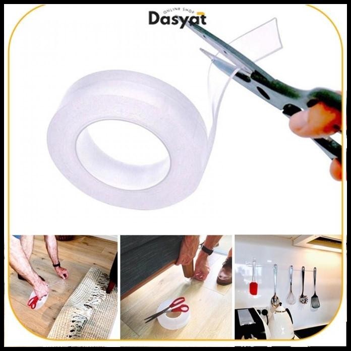 

BEST DEAL DOS DOUBLE TAPE GEL ISOLASI BENING 2 SISI ANTI AIR TAPE SERBAGUNA !!