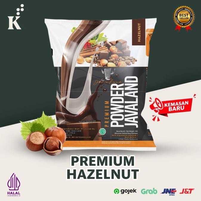 

READY STOCK BUBUK MINUMAN PREMIUM HAZELNUT JAVALAND GRANDE 1KG !!!!!
