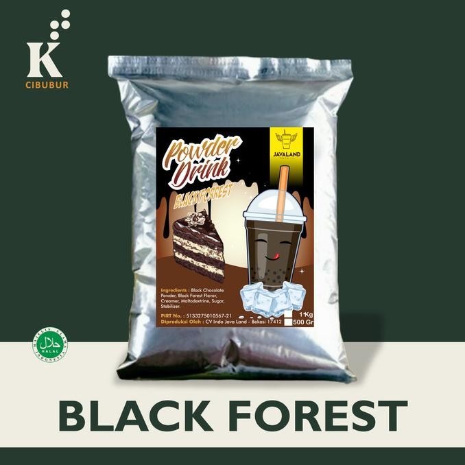 

BIG SALE BUBUK RASA BLACKFOREST BUBBLE POWDER DRINK ORIGINAL JAVALAND !!!!!