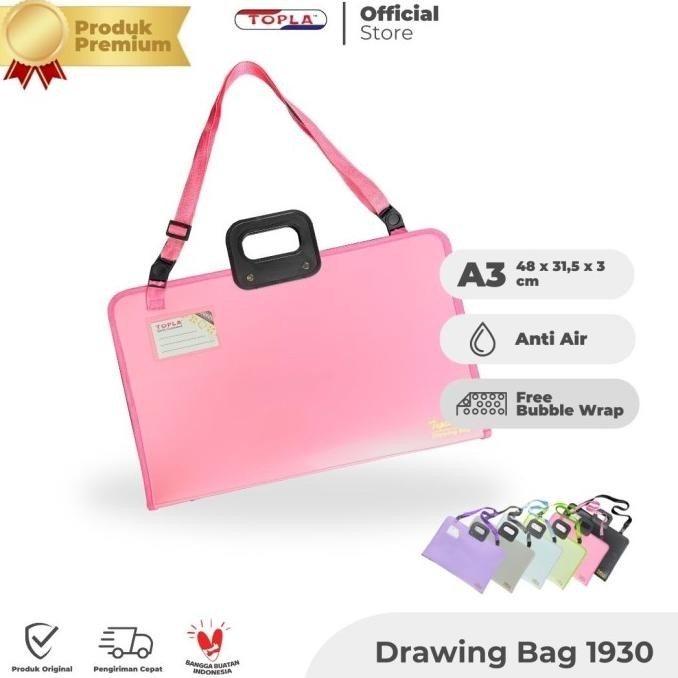 

TOPLA Drawing Bag 1930 Tas A3/ Tas Buku Gambar/Art Bag/ Portfolio Bag