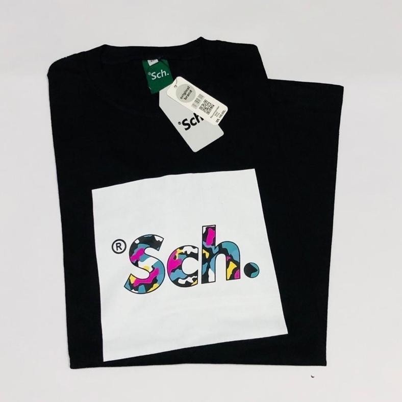 Kaos Baju Distro Original Sch Block Dtf Original Anak Dewasa Terbaru