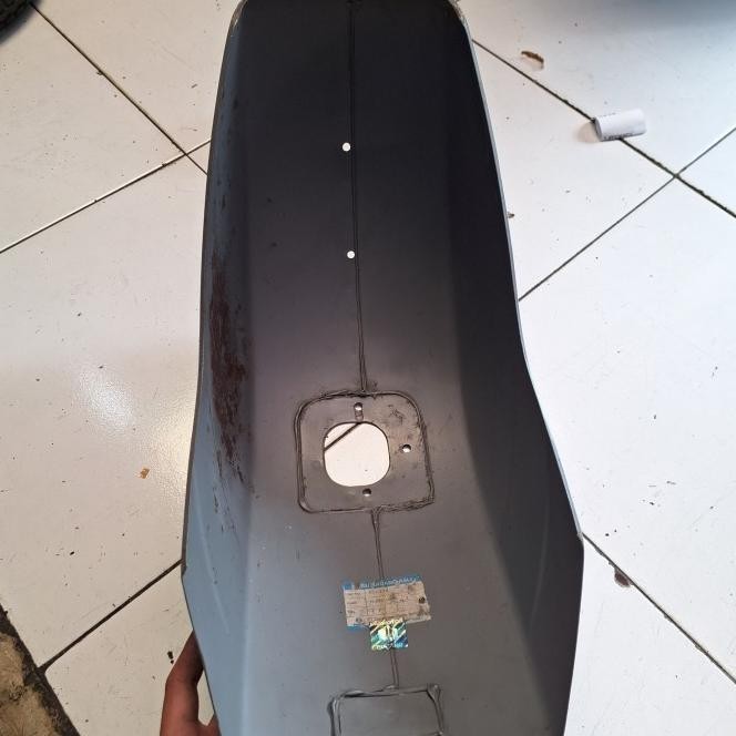 Spakbor Vespa Px Original Danmotor Biru Nos