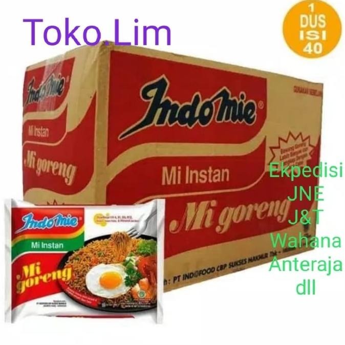 

NEW PRODUK JNE,J&T,WAHANA,ANTER AJA INDOMIE GORENG ISI 40 SEGEL UTUH.. !!!!!