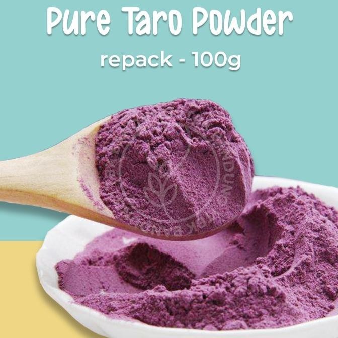 

BIG SALE PURE TARO POWDER REPACK 100G TALAS UNGU MURNI TANPA GULA !!!!!