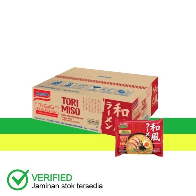 

NEW PRODUK INDOMIE MIE INSTAN PREMIUM JAPANESE TORI MISO RAMEN 86 G - KARTON !!!!!