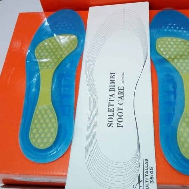 Insole Sepatu/Alas Sepatu Pria/ Silikon/Shoes Pad Edionis