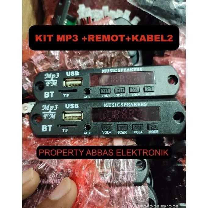 Mp3 bluetooth receiver modul kit MP3 player bluetooth VIRE VTF-108BT