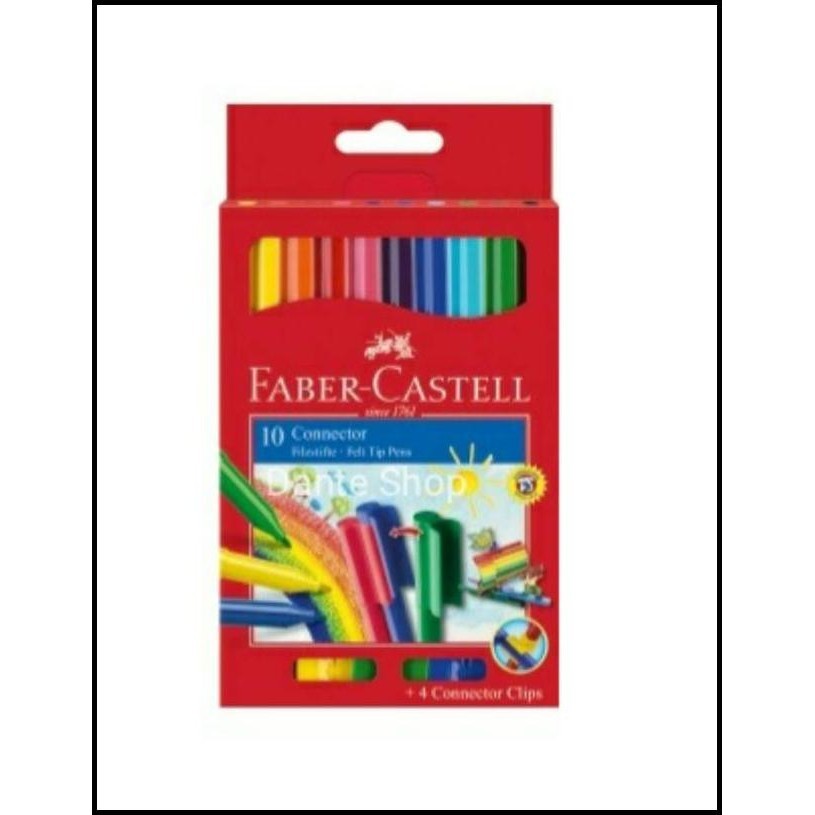 

GRATIS ONGKIR CONNECTOR PEN FABER CASTELL ISI 10 !!