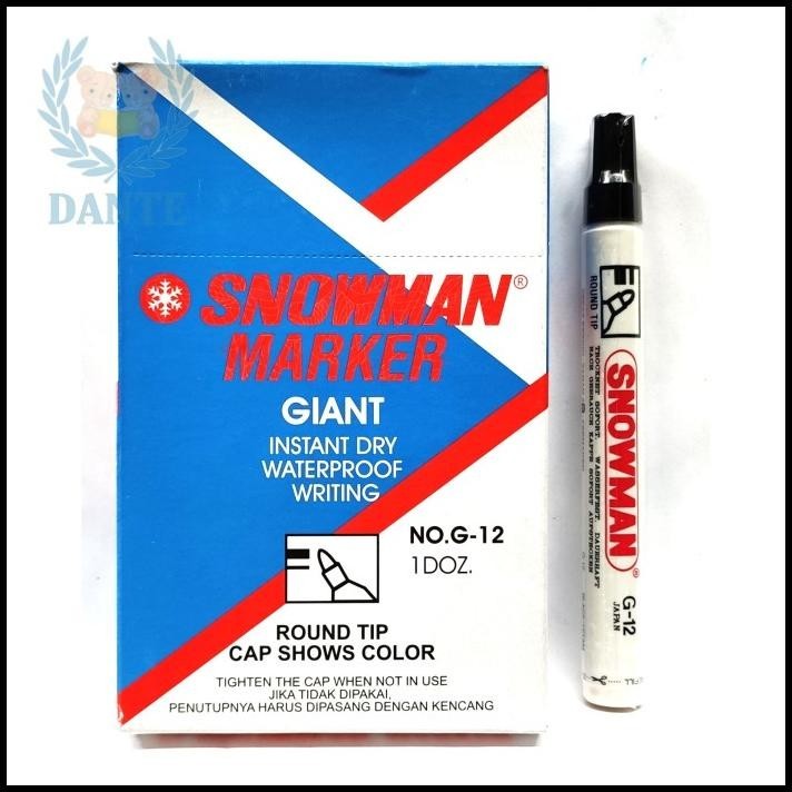 

TERBARU SPIDOL SNOWMAN G-12 PERMANENT - SATUAN !!!!