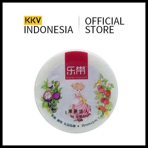 

GRATIS ONGKIR KKV LEDAI WASHI TAPE ISOLASI SELOTIP MOTIF BERGAMBAR DIY PRAKARYA