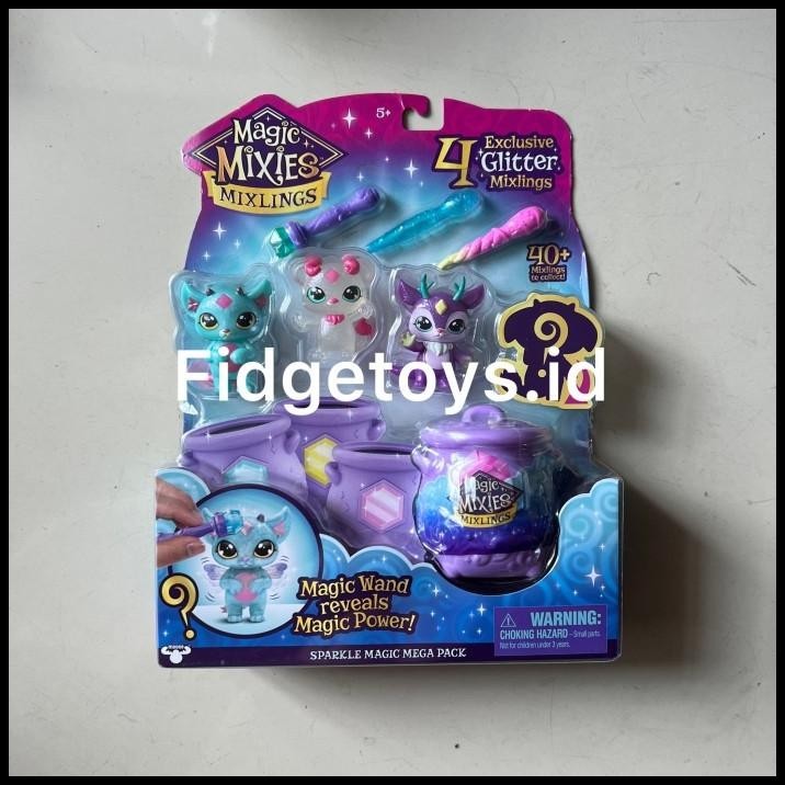 

TERBARU MAGIC MIXIES MIXLINGS 4 PACK SPARKLE MAGIC MEGA PACK CAULDRON !!!!!!!