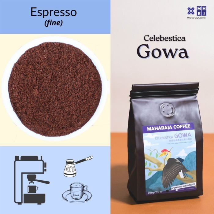 

Kopi Arabika Celebestica Gowa Arabika 1Kg Econo Pack Maharaja