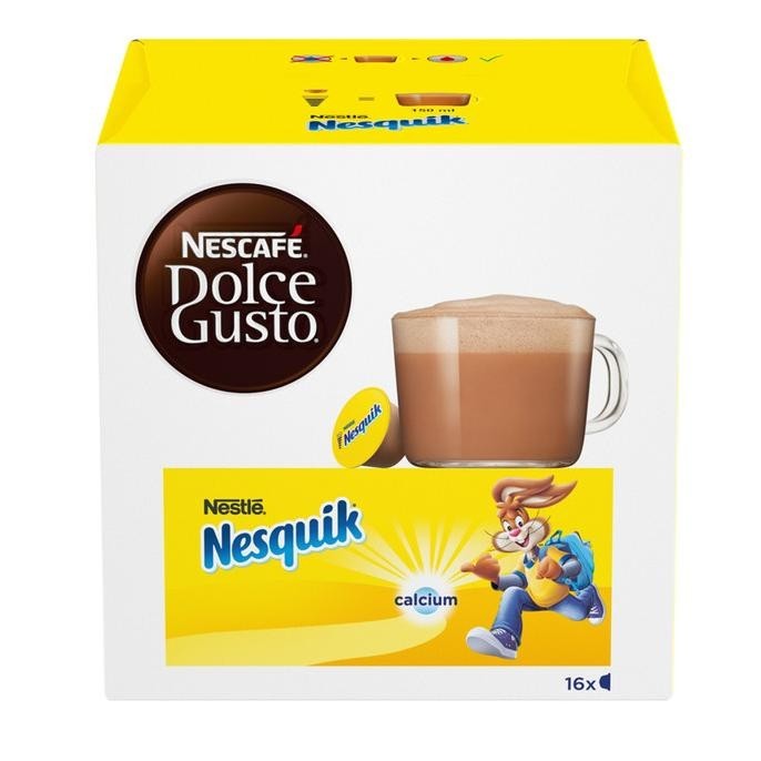 

NEW PRODUK NESCAFE DOLCE GUSTO NESTLE NESQUIK CHOCOLATE ISI 16 CAPSULES !!!!!