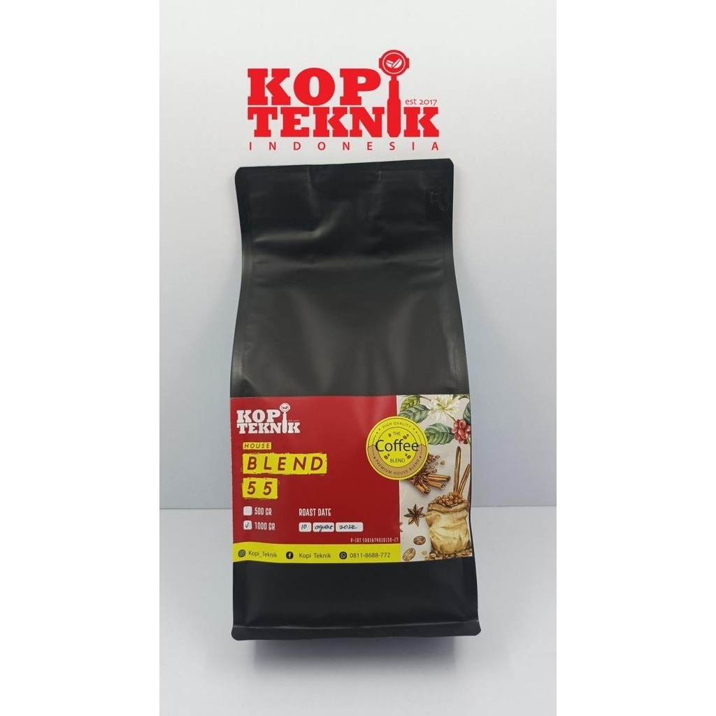 

Biji Kopi House Blend 55 1000 Gr