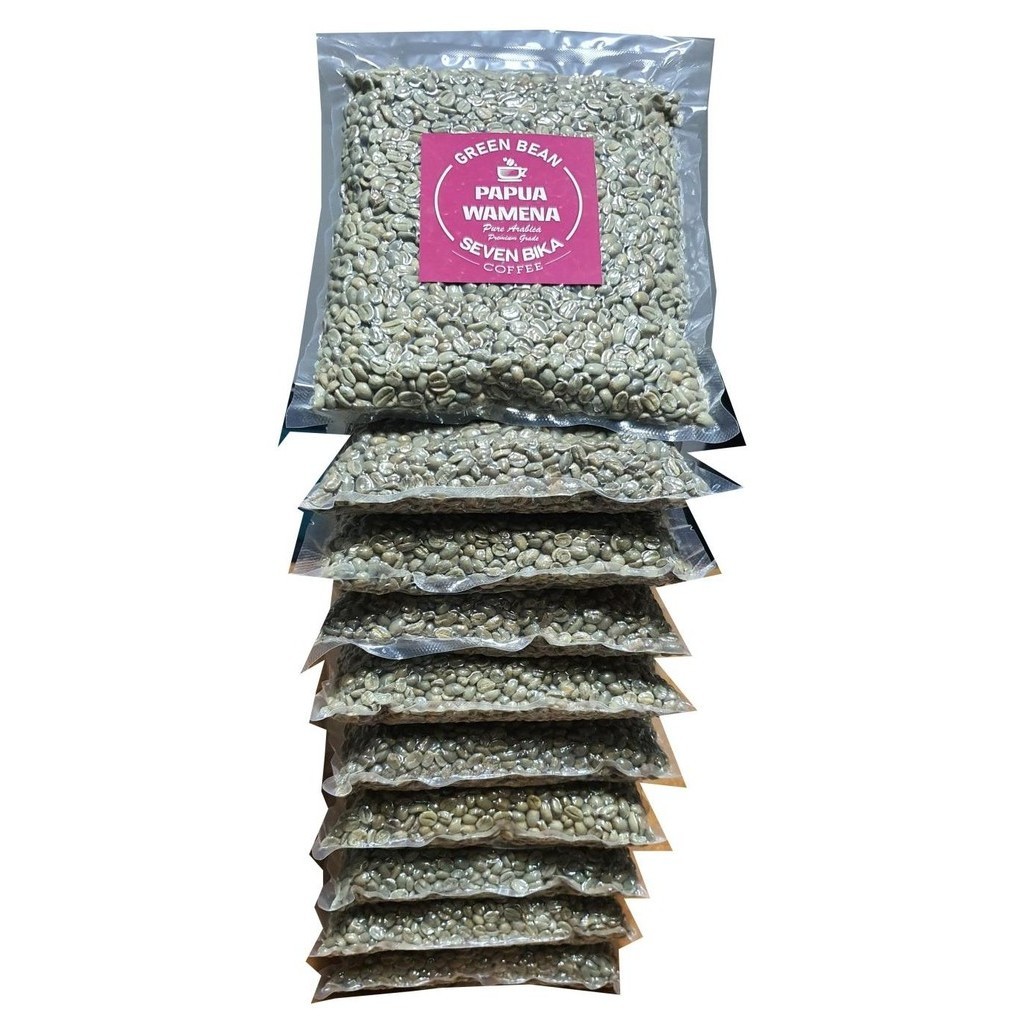 

Seven Bika Papua Wamena Green Beans [Biji Mentah] Grade1 2.5Kg