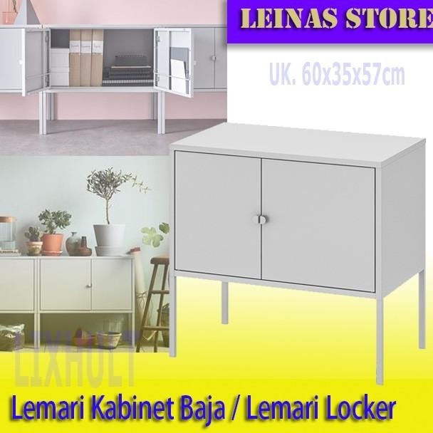 

Lemari Kabinet Baja 60X35X57Cm / Lemari Locker Horizontal Premium Murah Baru