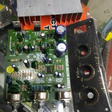 KIT AKTIF SPEAKER STEREO TDA 2030 MODUL AKTIF SPEAKER STEREO TDA 2030