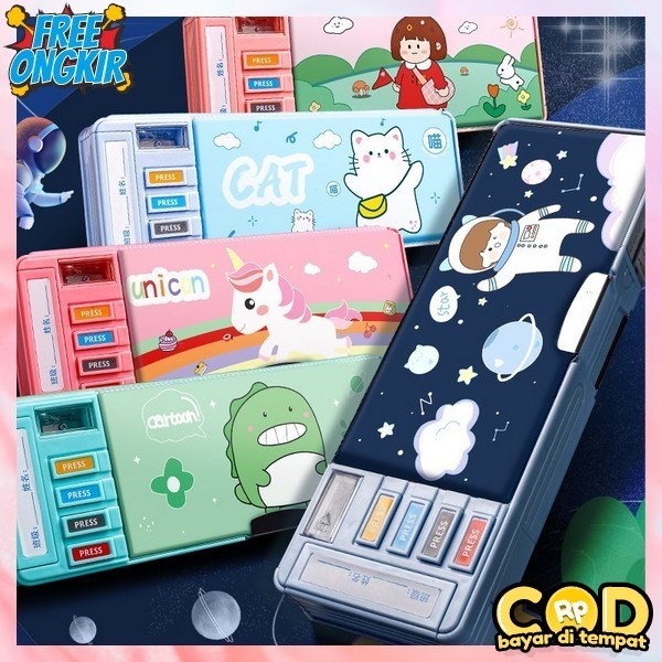 

Pencil Case Cewek Cowok Dosgrep Aesthatic Perempuan Dosgrip Untuk Sekolah Pensil Tepak Kotak Pencil Multifungsi Tempat Pnsil Aesthetic Disgrip Murah Korea Estetik Pouch Wadah Pengsil Lucu Tempat Pensil Kotak Dusgrip Kore Matougui Kotak Alat Tulis Multi
