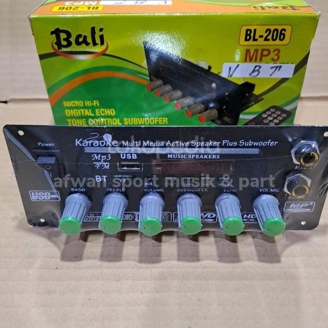BARANG TERLARIS MODUL KIT TONE CONTROL STEREO SPEAKER AKTIF WITH USB