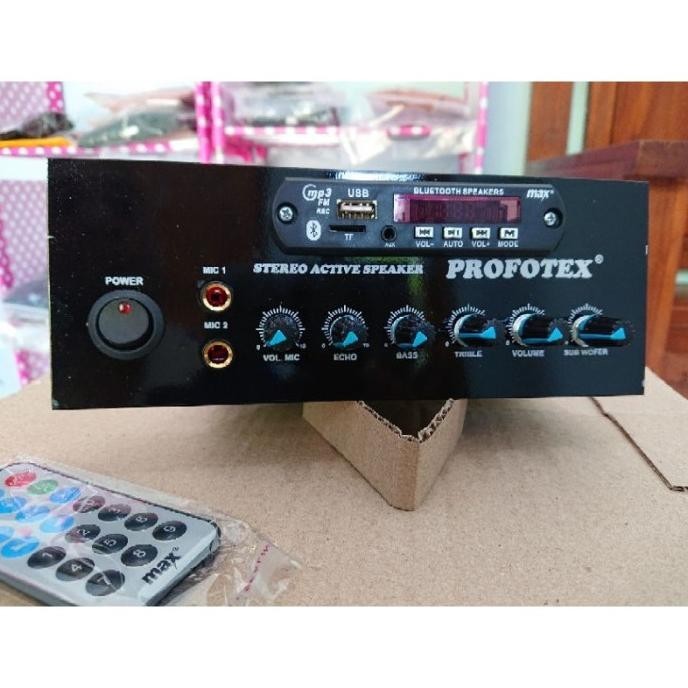 Modul Kit Mesin Speaker Aktif Stereo Subwofer Plus Mic Echo Murah