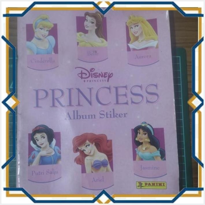 [HWC] PANINI DISNEY PRICESS ALBUM STIKER SECOND