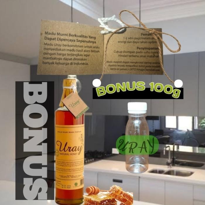 

Madu/Madu Uray/Madu Asli 875Gr Gratis 100Gr