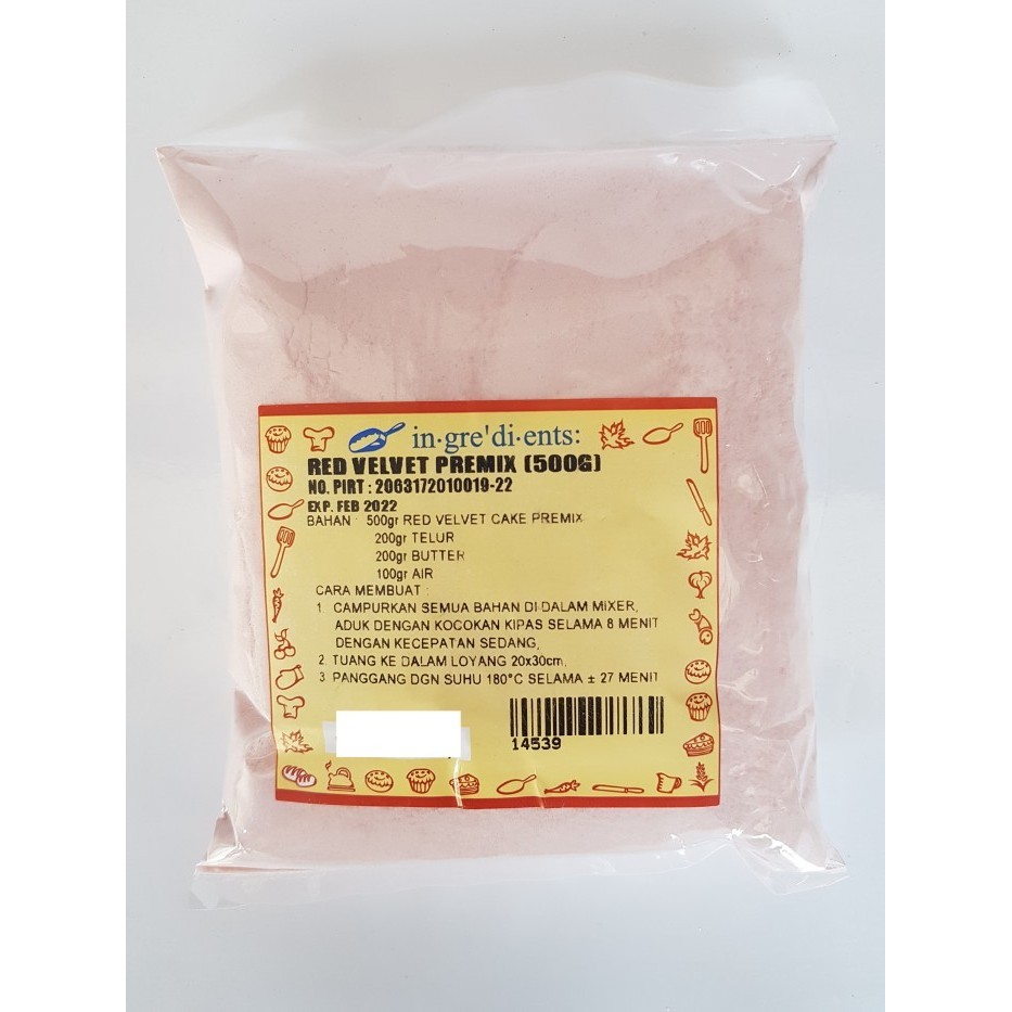 

Adlian Red Velvet Cake Premix 500Gr