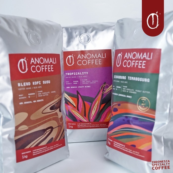 

Anomali Coffee Biji Kopi Komersial Grade - Senandung Temanggung 1Kg