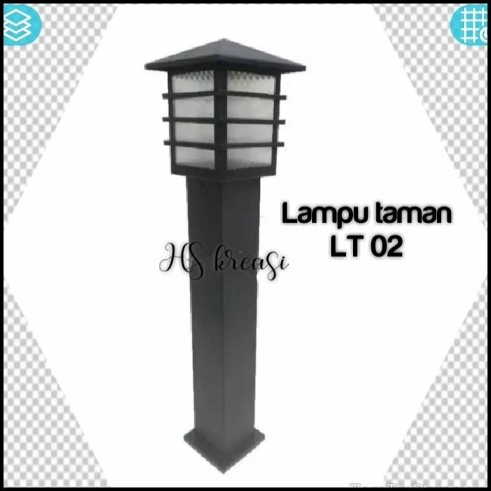 LAMPU TAMAN TIANG OUTDOOR