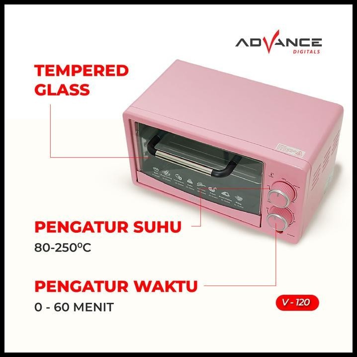 ADVANCE OVEN LISTRIK MINI ELECTRIC OVEN 12 LITER 400W