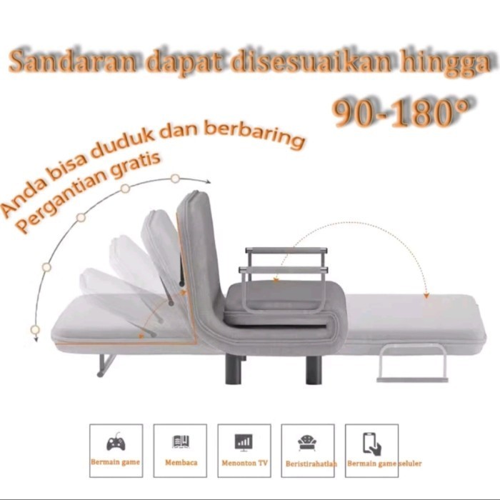 

Tempat Tidur Lipat Portable Ranjang Folding Bed Kuat Berkualitas