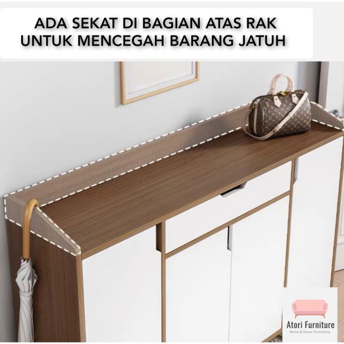 

Rak Sepatu Besar Lemari Sepatu Besar Kokoh Kuat Berkualitas