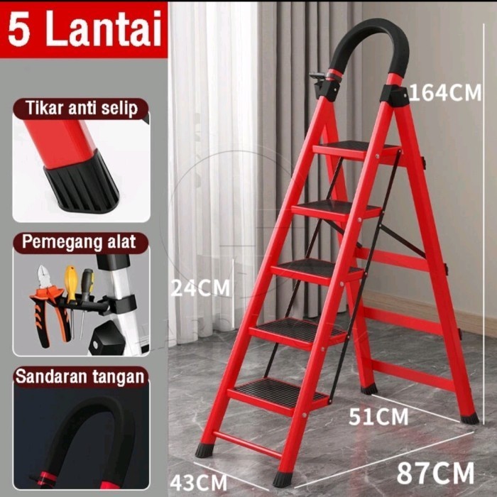 

Tangga Besi Lipat Minimalis Kokoh Premium Berkualitas