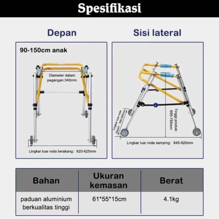 

Alat Penunjang Gerak Anak Berkebutuhan Kuhusus Kokoh