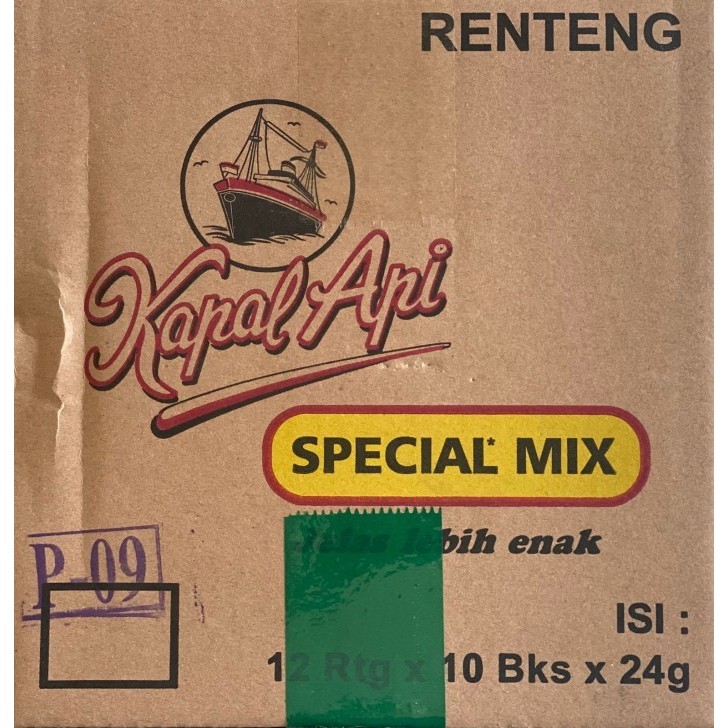 

Kopi Kapal Api Spesial Mix 1 Dus Isi 12 Renteng