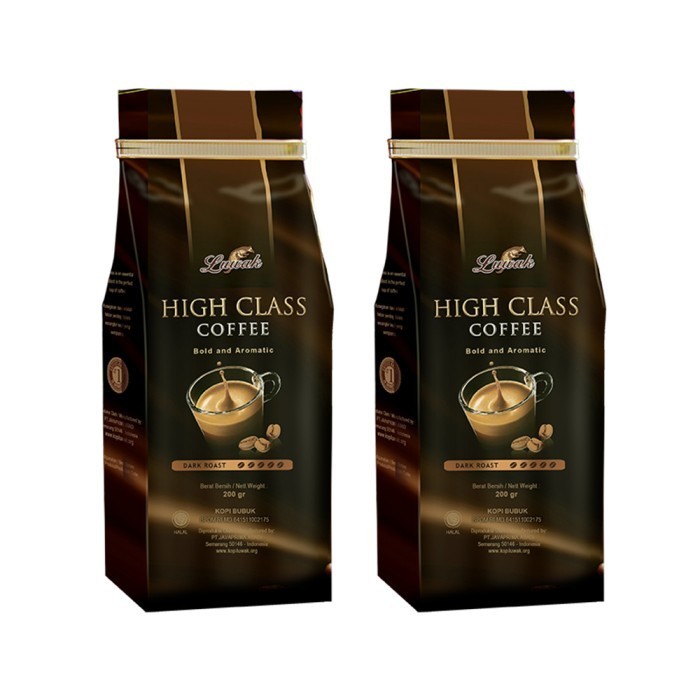 

Kopi Luwak High Class Dark Roast Powder 200Gr Twin Pack