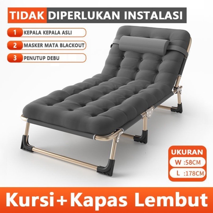 

Kursi Lipat Malas Santai Plus Kasur Dan Bantal