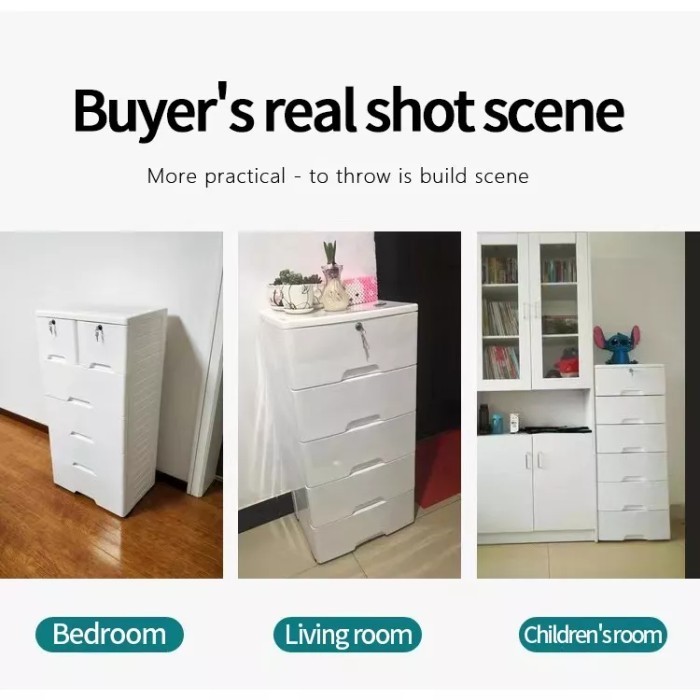 

Lemari Plastik Susun Lemari Pakaian Kokoh