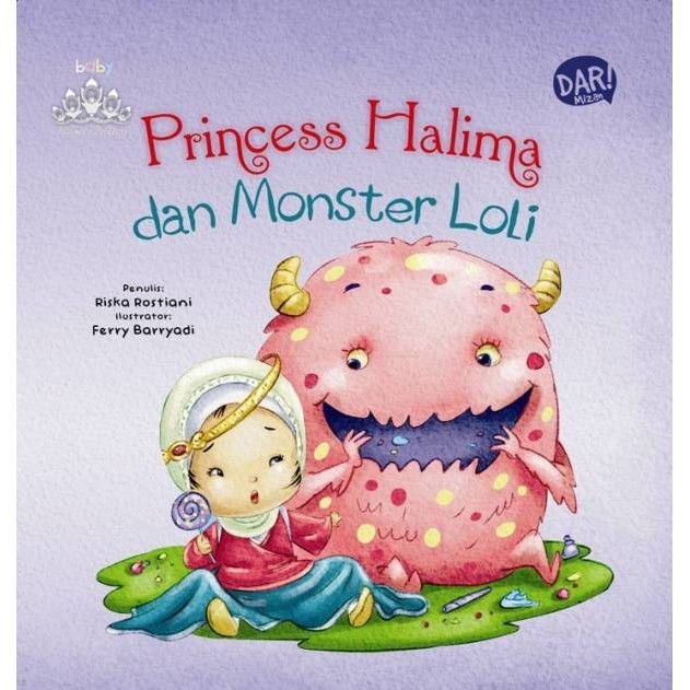 

Buku Anak Bbw: Princess Halima Dan Monster Loli (Boardbook)