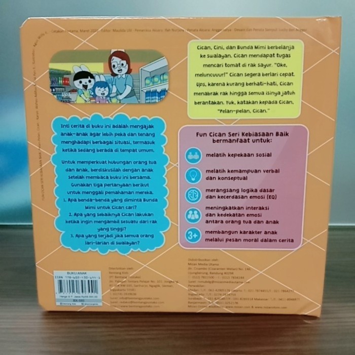 

Seri Fun Cican Pelan Pelan Cican Boardbook