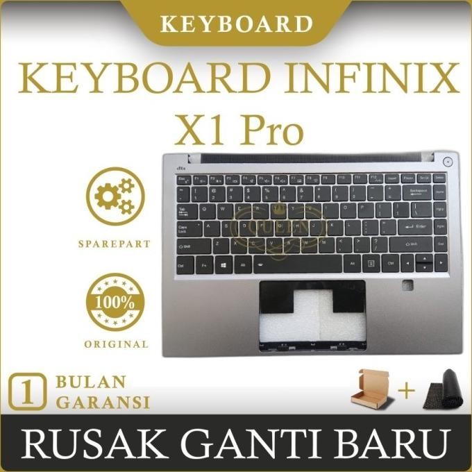 Keyboard Frame Laptop Infinix Inbook X1 Pro Backlight Original Lcd-Baterai Terlaris