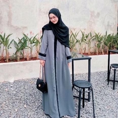 Gamis Abaya Remaja Medina Basic Dress Polos Gamis Abaya Remaja