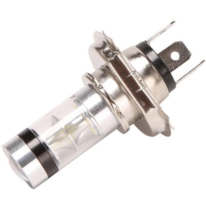 2Pcs H4 9003 Hb2 Bohlam Lampu Depan Motor Led Hid Hi & Low Beam 6500K