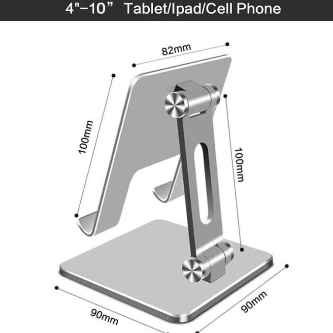 Ipad Stand Holder Dudukan Tablet Tab Ipad Stand Phone Ipad 4-10 Inch