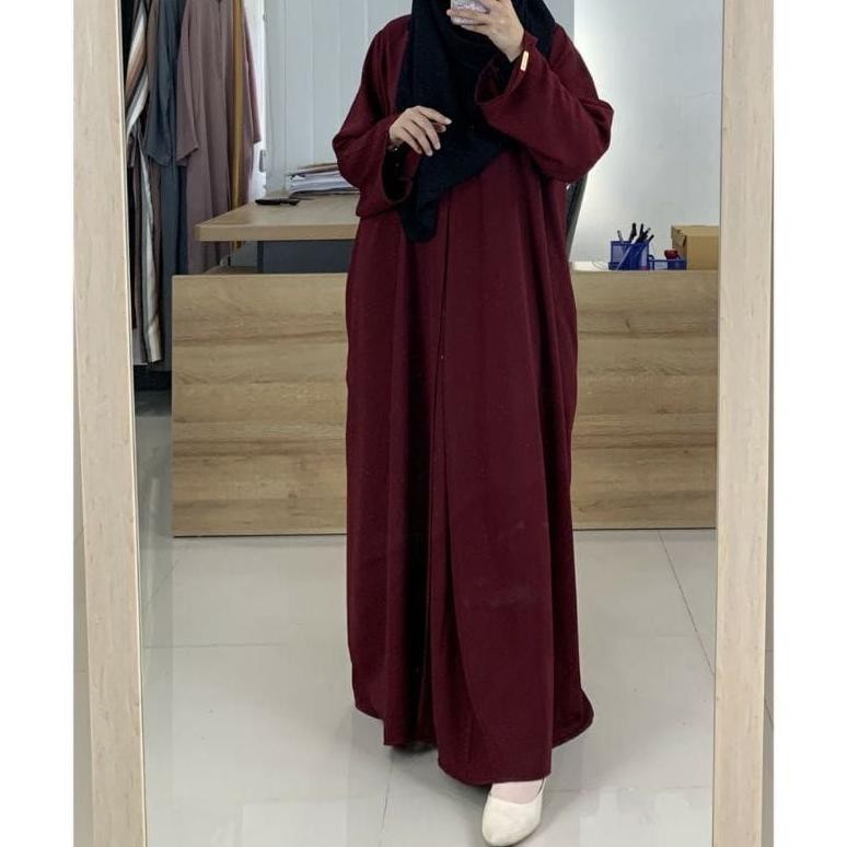 Gamis Abaya Remaja Polos Kekinian Lebaran Bisa Gamis Abaya Remaja
