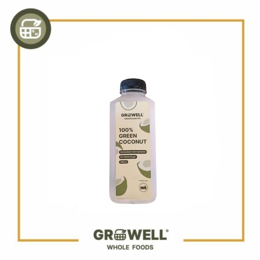 

GROWELL FRESH GREEN COCONUT 500ML