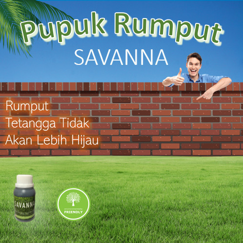 Pupuk Rumput Organik / Rumput Gajah / Rumput Gajah Mini SAVANNA 100 ml