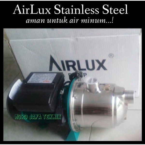 POMPA STAINLESS STEEL AIRLUX SGJS-400 AMAN UNTUK AIR MINUM