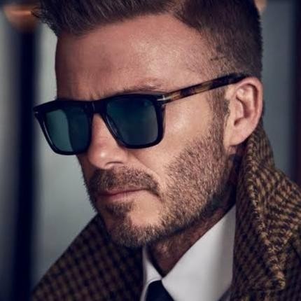 Kacamata Sunglasses Pria Sporty David Beckham Square Anti Uv 400